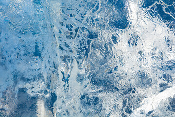  Ice texture with different patterns