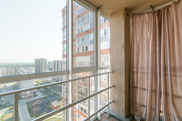 view from the balcony of the apartment building