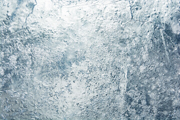 Obraz premium Ice texture with different patterns
