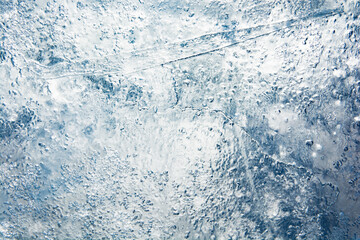 Ice texture with different patterns