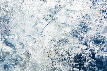 Ice texture with different patterns