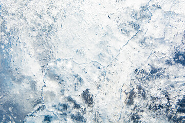 Ice texture with different patterns