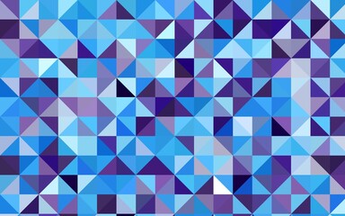 Obraz premium Light Pink, Blue vector triangle mosaic background. Modern geometrical abstract illustration with gradient. Brand-new style for your business design.