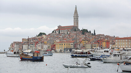 Fototapeta premium Charming Picturesque Town Rovinj Croatia