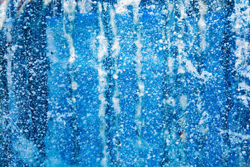 Ice texture with different patterns