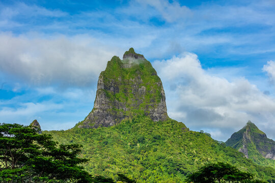 Mont Rotui &agrave; Moorea