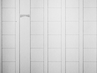 日本の原稿用紙のクローズアップ写真