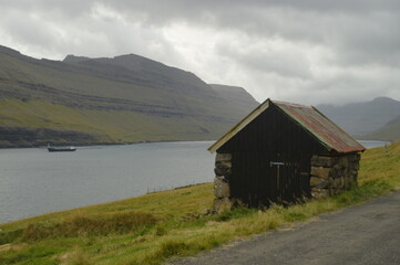 The stunning and dramatic coast and mountains on the Faroe Islands