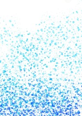 夏の海の水しぶき（白）