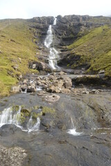 The stunning and dramatic coast and mountains on the Faroe Islands
