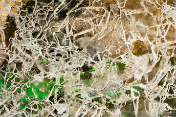 Ice texture with different patterns