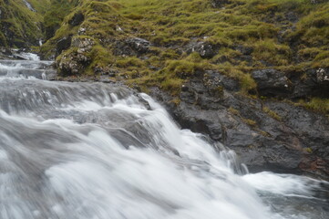 The dramatic coast and mountain landscapes of the Faroe Islands
