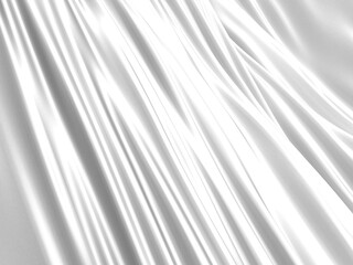 Obraz premium White abstract liquid wavy background