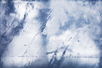 Ice texture with different patterns
