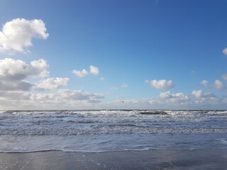 the coastline, beach, sea