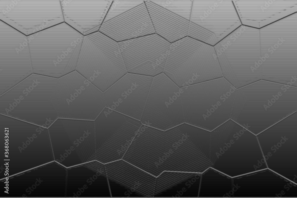 Poster stylish abstract image for your creative design of layout. backdrop with black and grey mosaic patte