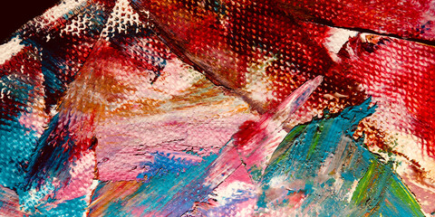 Colorful abstract background wallpaper. Modern motif visual art.  Mixtures of oil paint. Trendy hand painting canvas. Wall decor and Wall art prints Idea.  3D Texture.