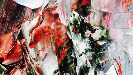 Colorful abstract background wallpaper. Modern motif visual art.  Mixtures of oil paint. Trendy...