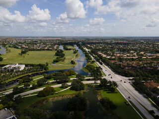 Aerial Urban Photography from South Florida.