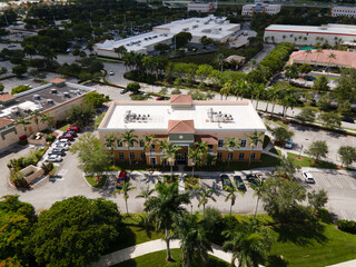 Fototapeta premium Aerial Urban Photography from South Florida.