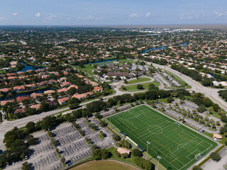 Fototapeta na wymiar Aerial Urban Photography from South Florida.