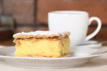 Cream Pie and Coffee Cup