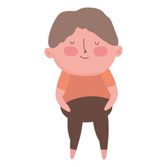 grandparents day, grandpa standing character cartoon isolated icon design