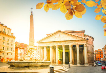 Obraz premium Pantheon in Rome, Italy