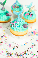 Mermaid cupcakes