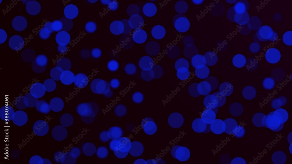 Poster abstract particle background ,particles blue bokeh dust abstract light motion titles cinematic backg