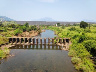 Obraz premium bridge over the river