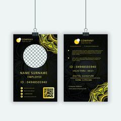 Corporate Identity Card Template Design