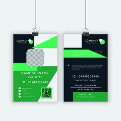 Corporate Identity Card Template Design