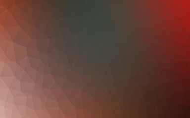 Fototapeta premium Dark BLUE vector gradient triangles pattern. Elegant bright polygonal illustration with gradient. A new texture for your web site.