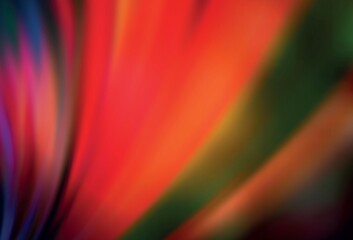 Dark Red vector blurred bright pattern.