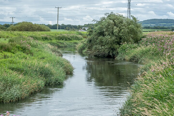 River Douglas, Rufford, West Lancashire, July 2020