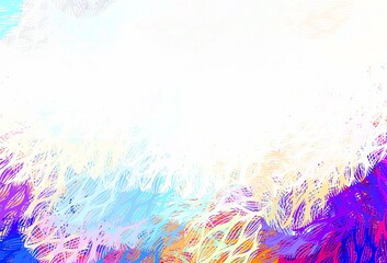 Light Blue, Yellow vector background with lines.