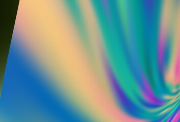 Light Green, Yellow vector colorful blur backdrop.