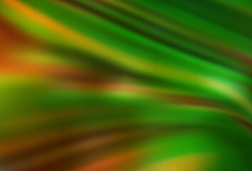 Dark Green, Yellow vector abstract layout. New colored illustration in blur style with gradient. New style for your business design.