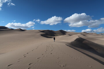 Fototapeta na wymiar great sand dunes