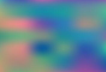 Dark Multicolor vector blurred shine abstract background.