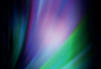 Dark Blue, Green vector glossy abstract backdrop.