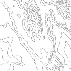 Topographic map, vector