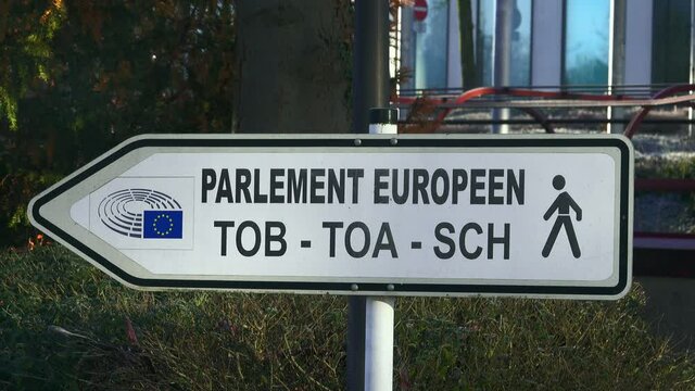 European Parliament at Kirchberg, Luxembourg City, Grand Duchy of Luxembourg