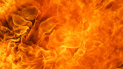 blaze fire flame conflagration texture background in full hd aspect ratio