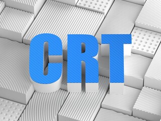 CRT acronym (Cathode-ray tube)