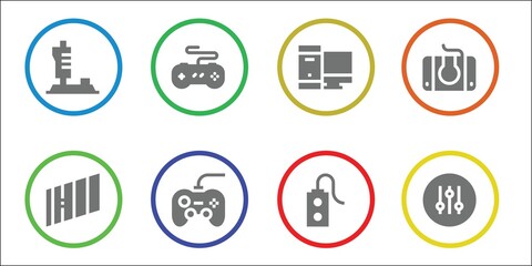 joypad icon set
