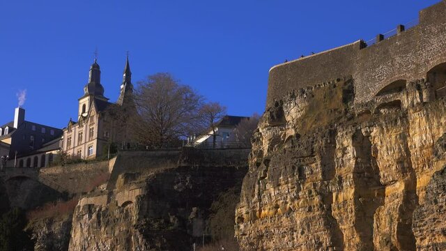 Bock Casemates, UNESCO World Heritage Site, Luxembourg City, Grand Duchy of Luxembourg