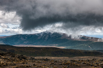 Panorama in Tongariro National Park