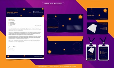 Corporate Business Stationery Pack Design